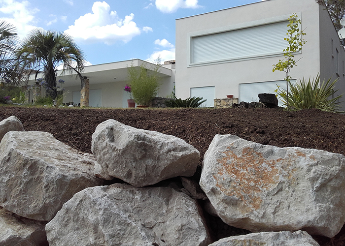 Terrassement autour d'Aix en Provence